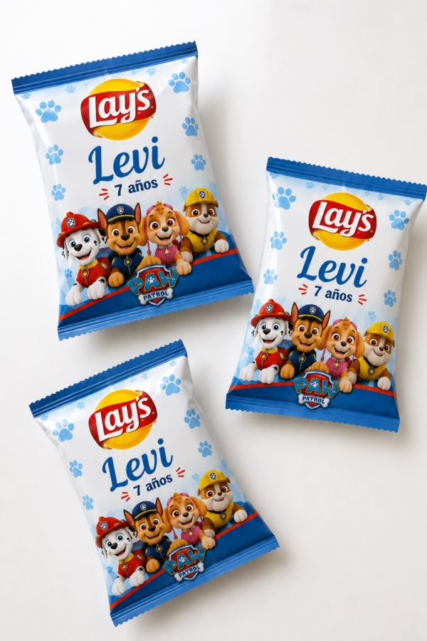 Patatas fritas Lays de la Patrulla Canina