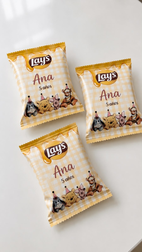 Patatas fritas Lays de Winnie the Pooh