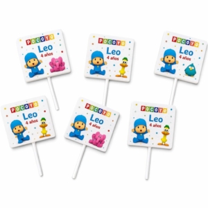 Piruletas personalizadas Pocoyó